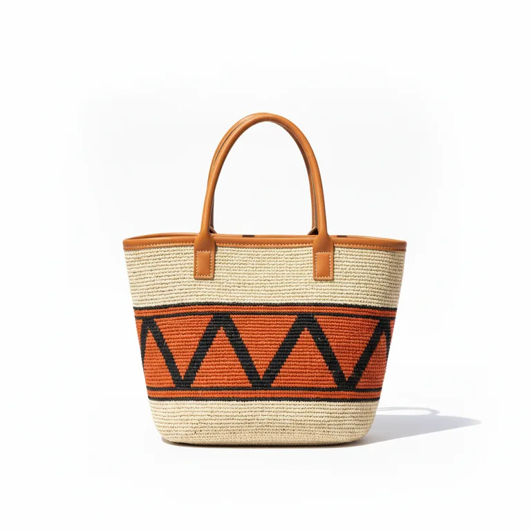 Kiondo tote — packshot — Product packshot: handwoven kiondo tote